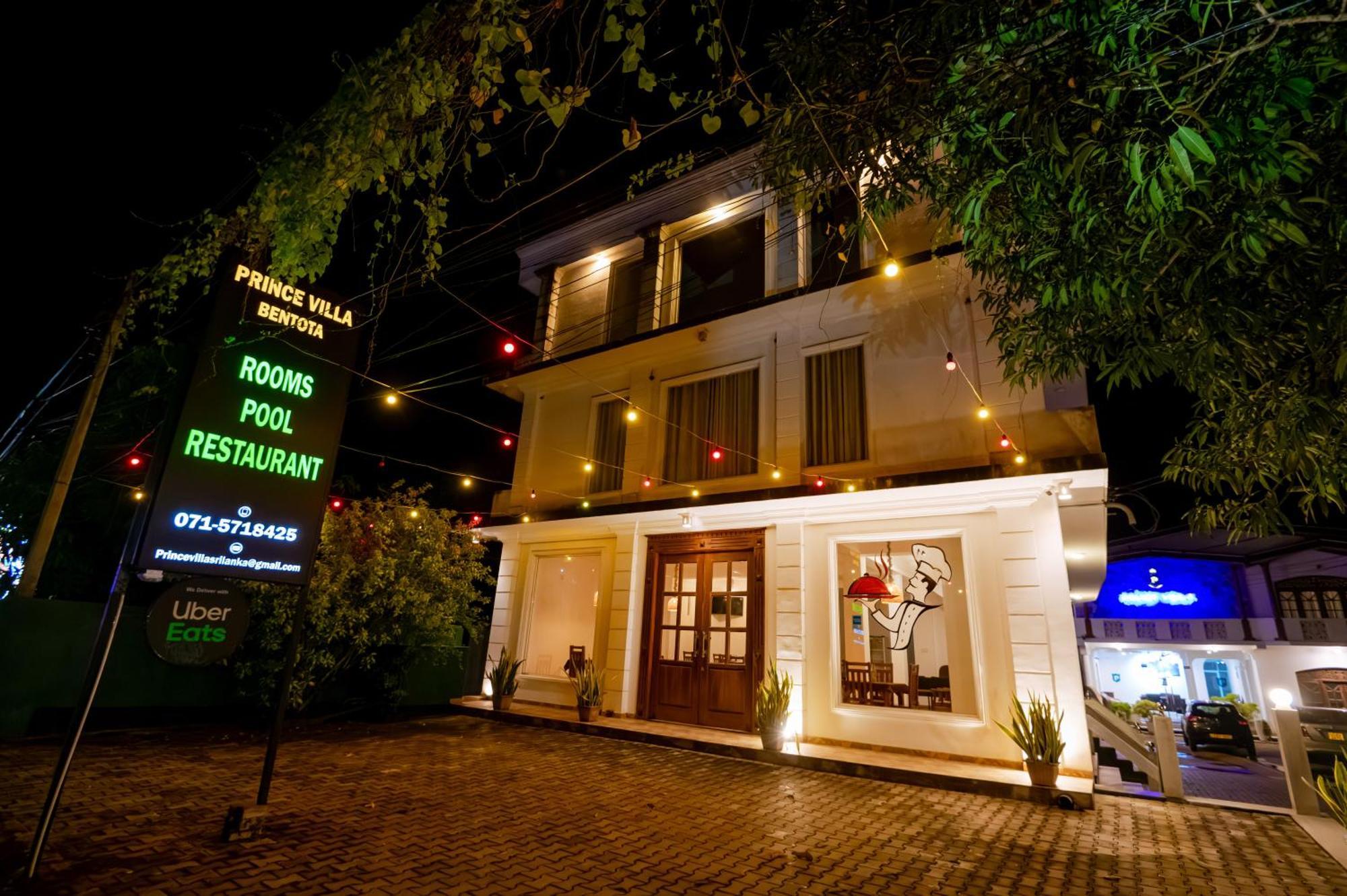 Prince Beach Hotel Bentota Exterior foto